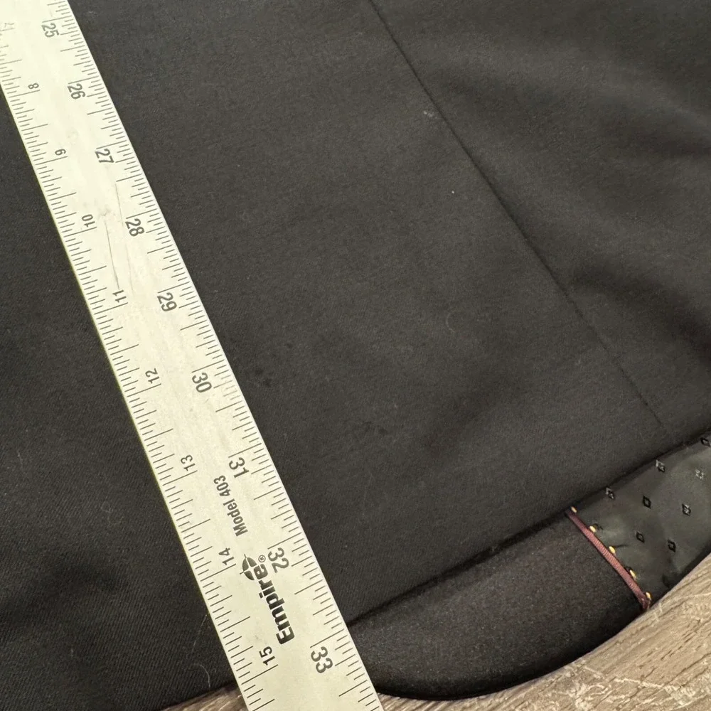 Italian Merino Wool Sport Coat Mens 44 L‎ Stretch Savvi Lama Lux Italy Blazer